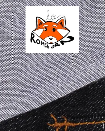 Tekstiletiketter Med Logo