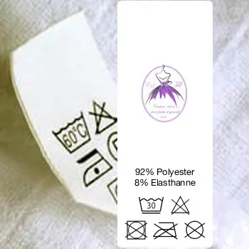 Vaskeetiketter Med Vaskesymboler