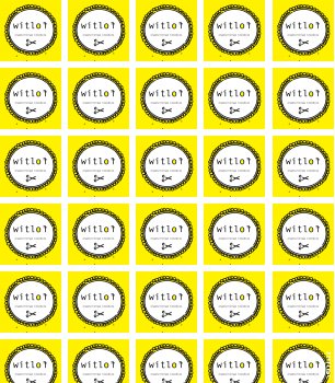 48 Klistremerker med logo | Fotoklistremerker